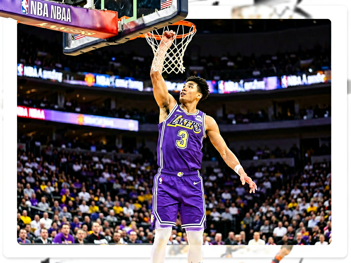 NBA比赛中球员扣篮的精彩瞬间